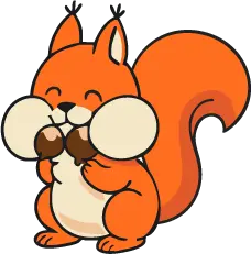 Lockey Storage mascotte squirrel