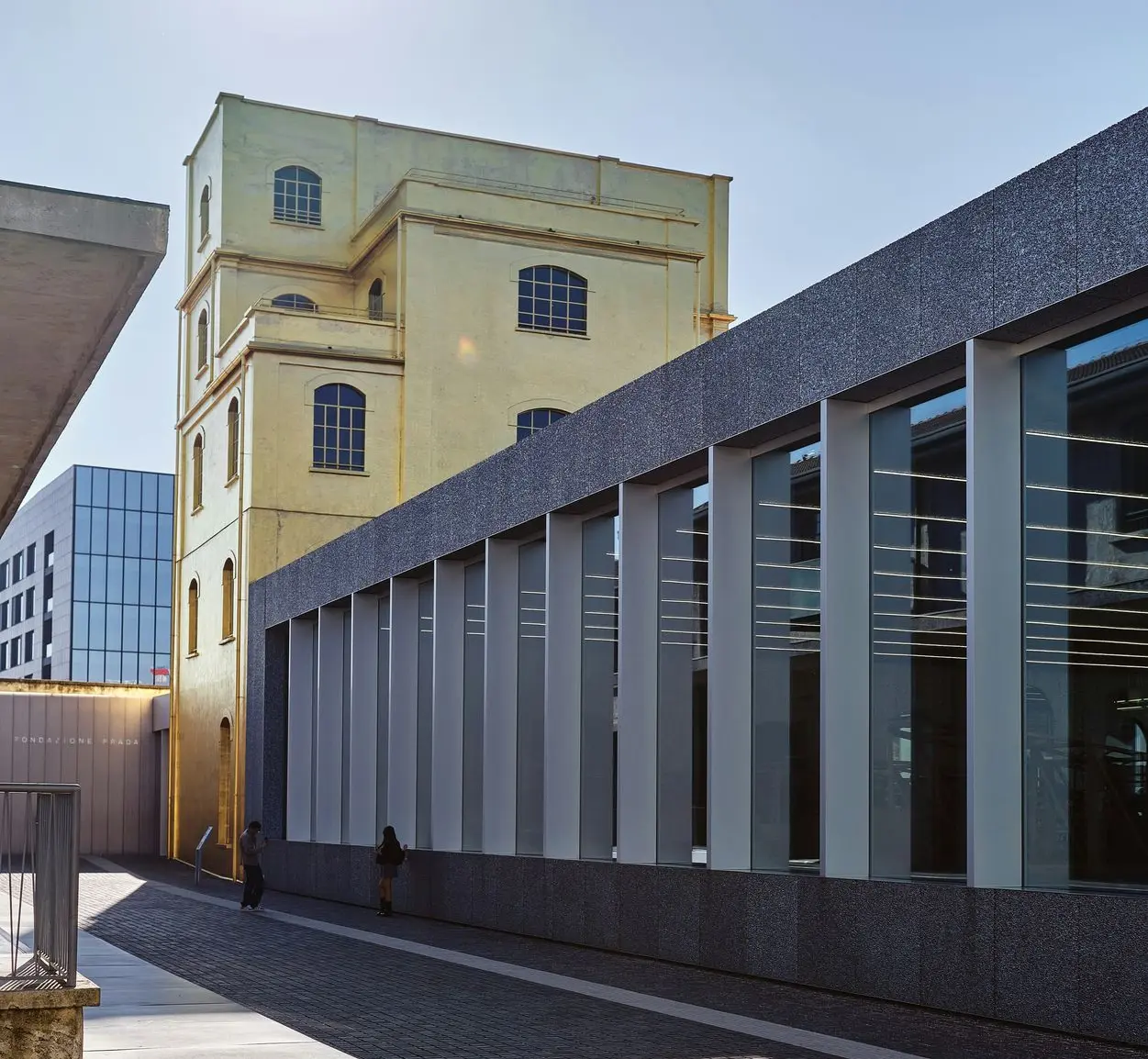 View of Fondazione Prada